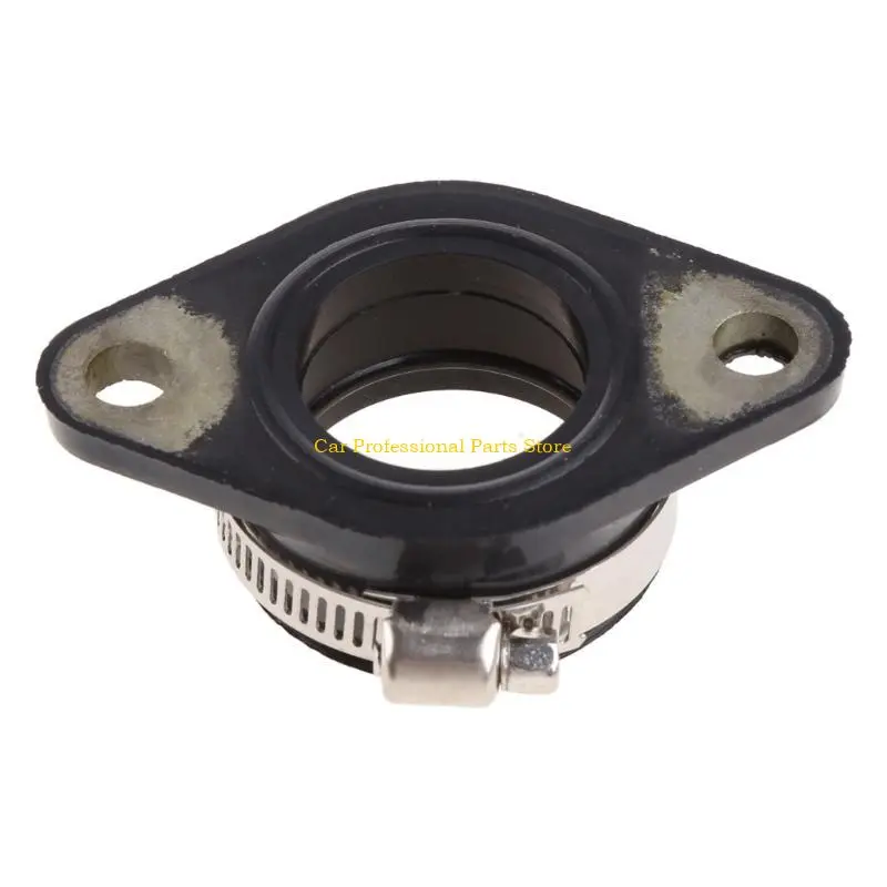 R53D Motorcycle 33mm Carburetor Carb Manifold Joint Boot for Suzuki GN125/GS125 Strong Strength Durability