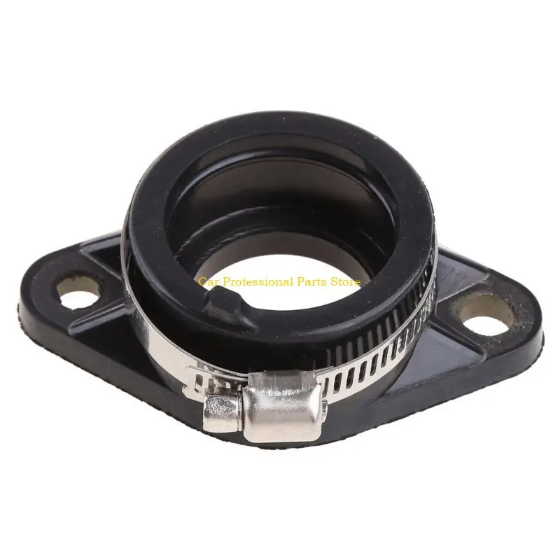 R53D Motorcycle 33mm Carburetor Carb Manifold Joint Boot for Suzuki GN125/GS125 Strong Strength Durability