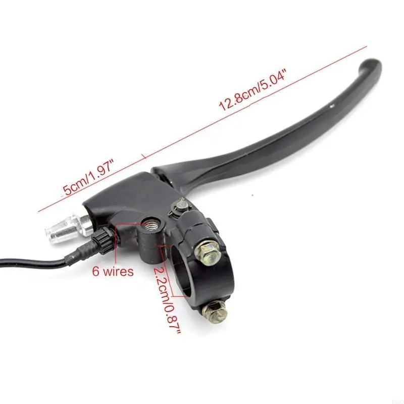 R53D Skateboard Riding Brake Lever Cut Off Power Handle Grips Electric Bike