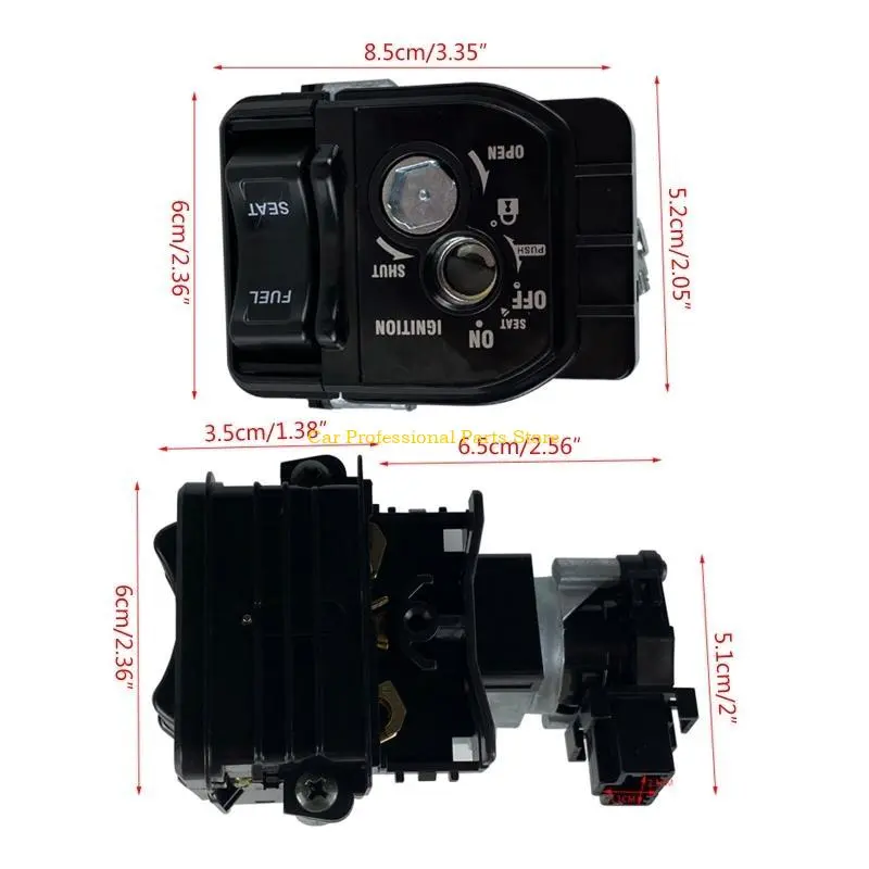 R53D Motorcycle Ignition for Key Switch Lock Ignition Lock Universal Anti-theft Lock