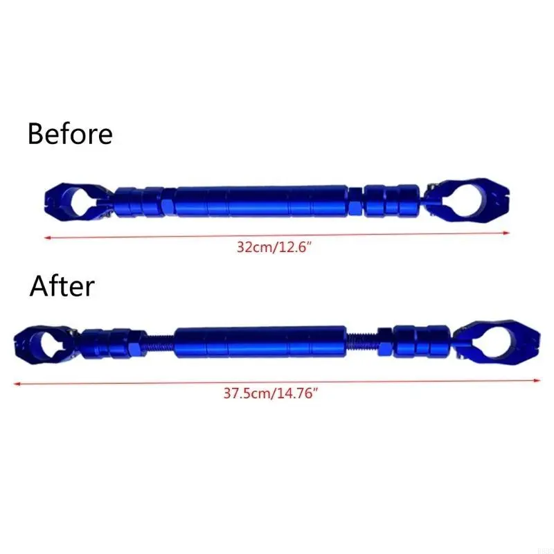 R53D Universal Motorcycle Handlebar Balance Rod Strengthen Lever Bar Solid Adjustable