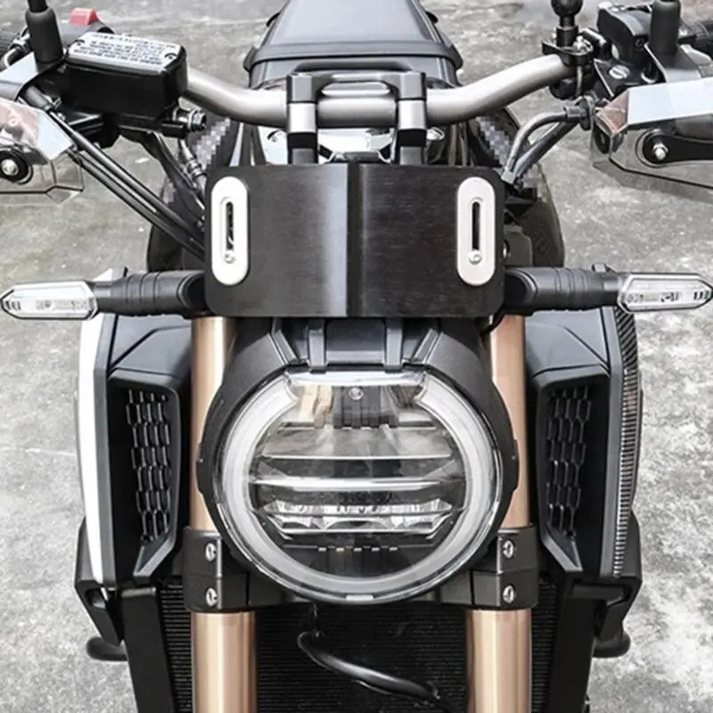 R53D Motorcycle Windscreen Windshield Extension Spoiler Air Deflector for CB650R