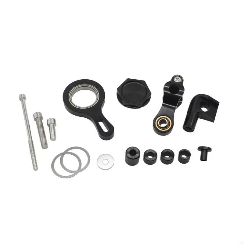R53D for YZFR1 2002-2017 YZFR6 2006-2020 Steering Stabilizer Damper Mounting Bracket Motorcycle Accessories Set Aluminum