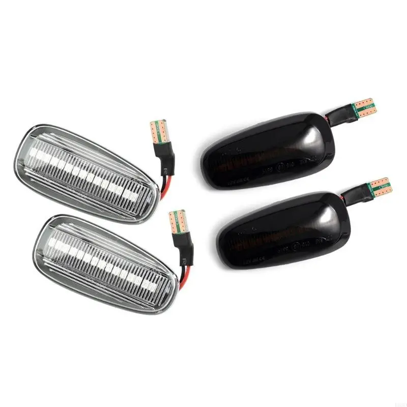 R53D Smoked Dynamic Flowing LED Side Marker for Zafira F75 T98 99-05 Car Accessory