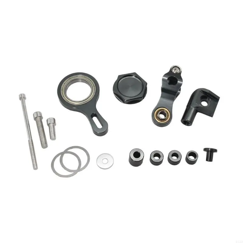 R53D for YZFR1 2002-2017 YZFR6 2006-2020 Steering Stabilizer Damper Mounting Bracket Motorcycle Accessories Set Aluminum