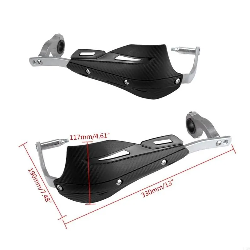 R53D Motorcycle Handlebar for Protection Handguard Handle Bar Hand Guards for Dirt Bi