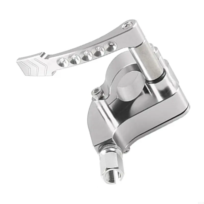 R53D Universals 7/8" 22mm Motorbike Throttle Lever Thumb Control Assembly for ATVs Quads Black Aluminum Throttle Adapter