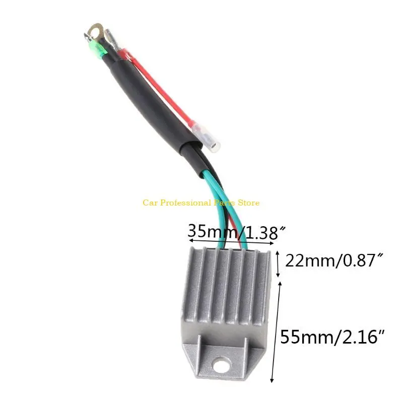 R53D Rectifier 2-Stroke Motor Engine Regulator for Yamaha 15HP Boat Motor ATV Scooter Moped