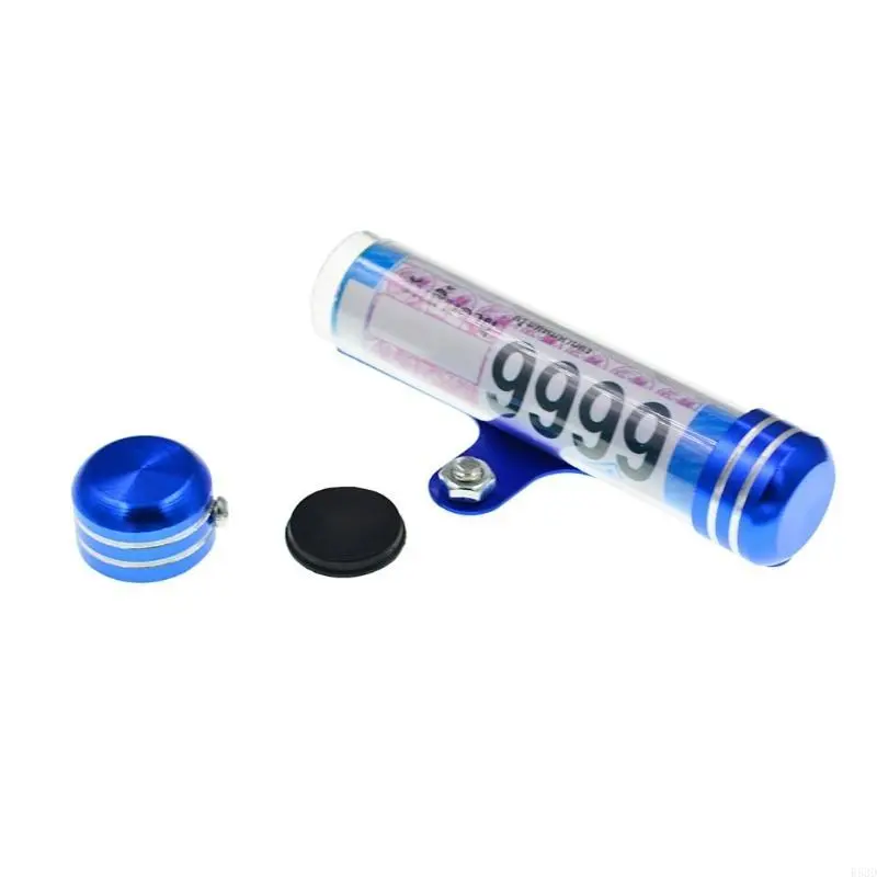 R53D Waterproof Universal Motorcycle Disc Registration Label Stand Holder for Scooter Tube Tax Disc Registration Label Stand