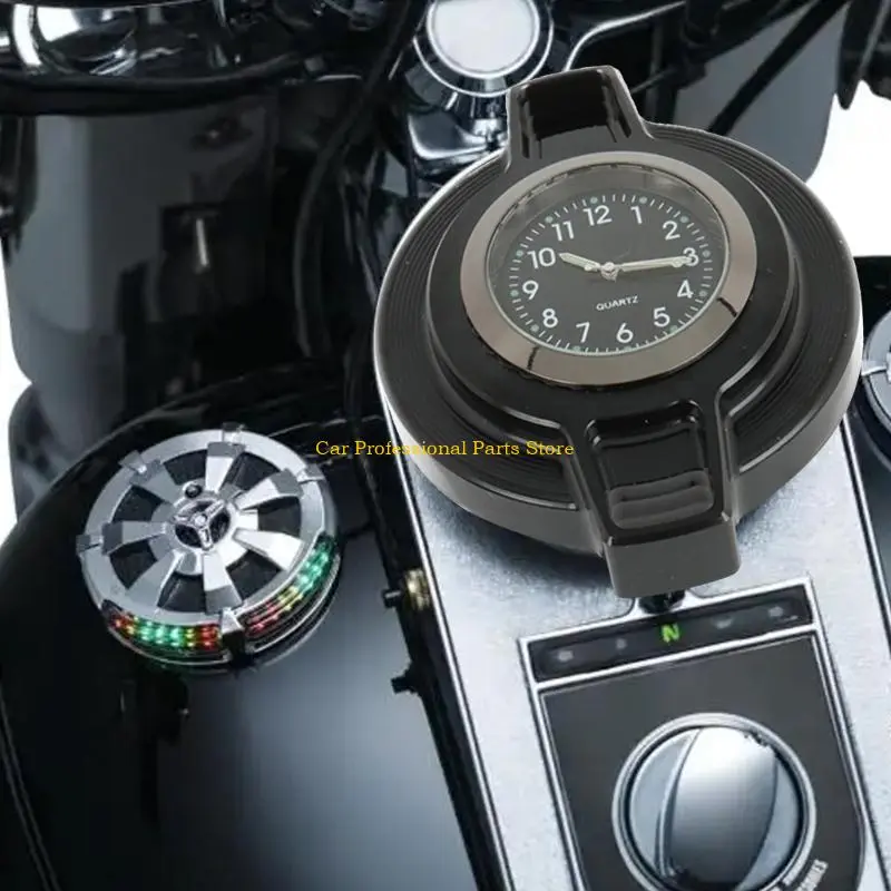 R53D Motorcycle Gas For XL883 1200 Tanks Cover with Clock