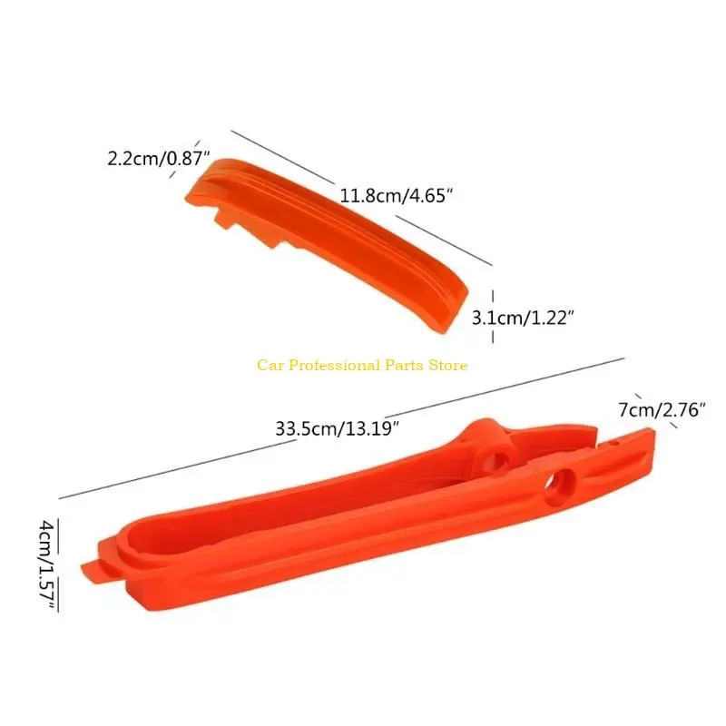 R53D Upgraded Motorcycle Chain Roller Slider Guide Swingarm Plastic Brake Hoses Clamps