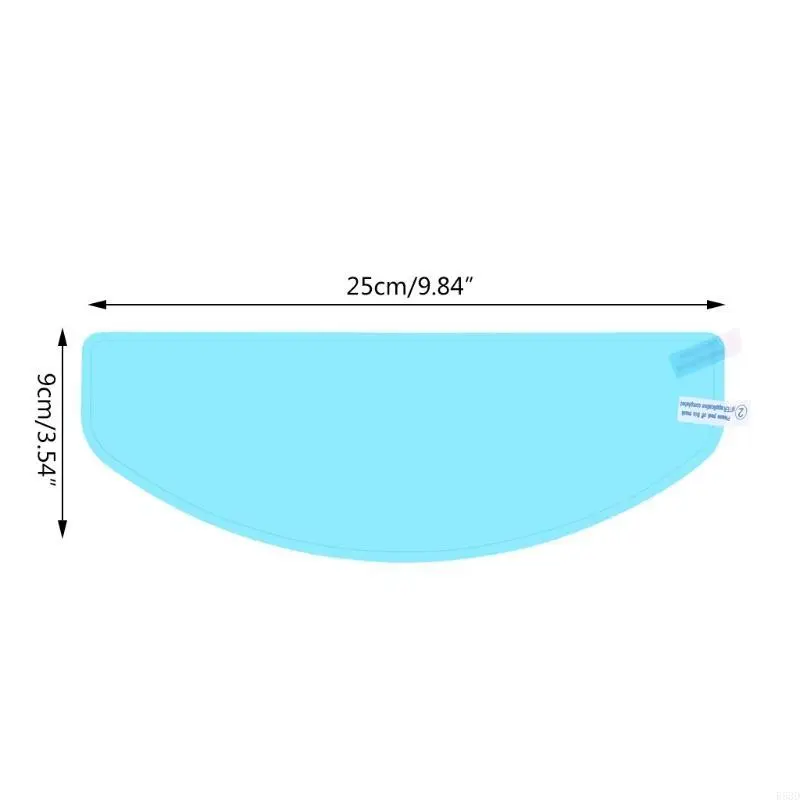 R53D Rainproof Motorcycle Helmet Anti-Fog Lens Film for K3 K4 HJC MT Visor Shield