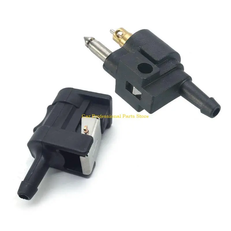 R53D 1/4" 6mm Line Connector Hose End Fitting Adapter for Yamaha Motor