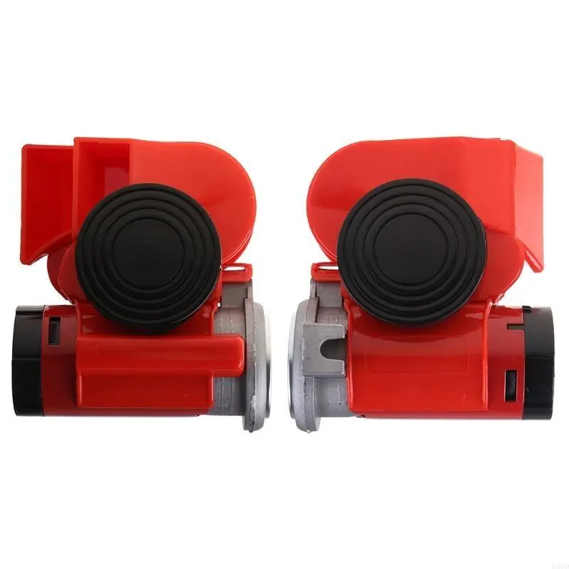 R53D 12V Loud Car 150DB Super Loud Snail Electric Air Horn Double Tone Marine 8A