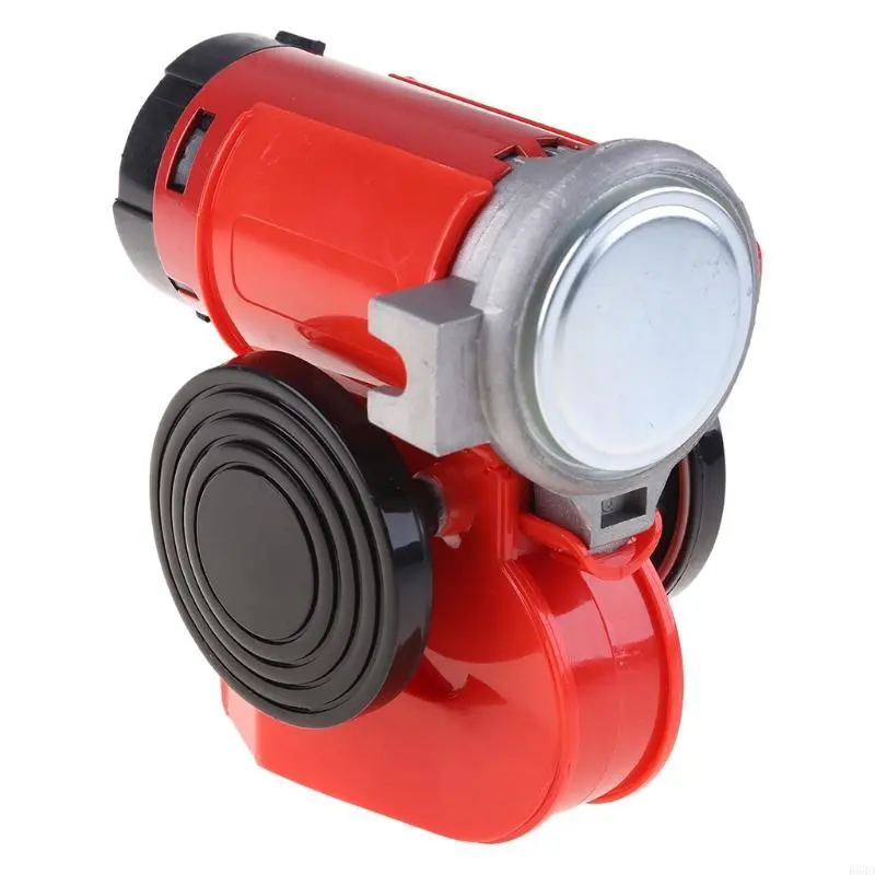 R53D 12V Loud Car 150DB Super Loud Snail Electric Air Horn Double Tone Marine 8A