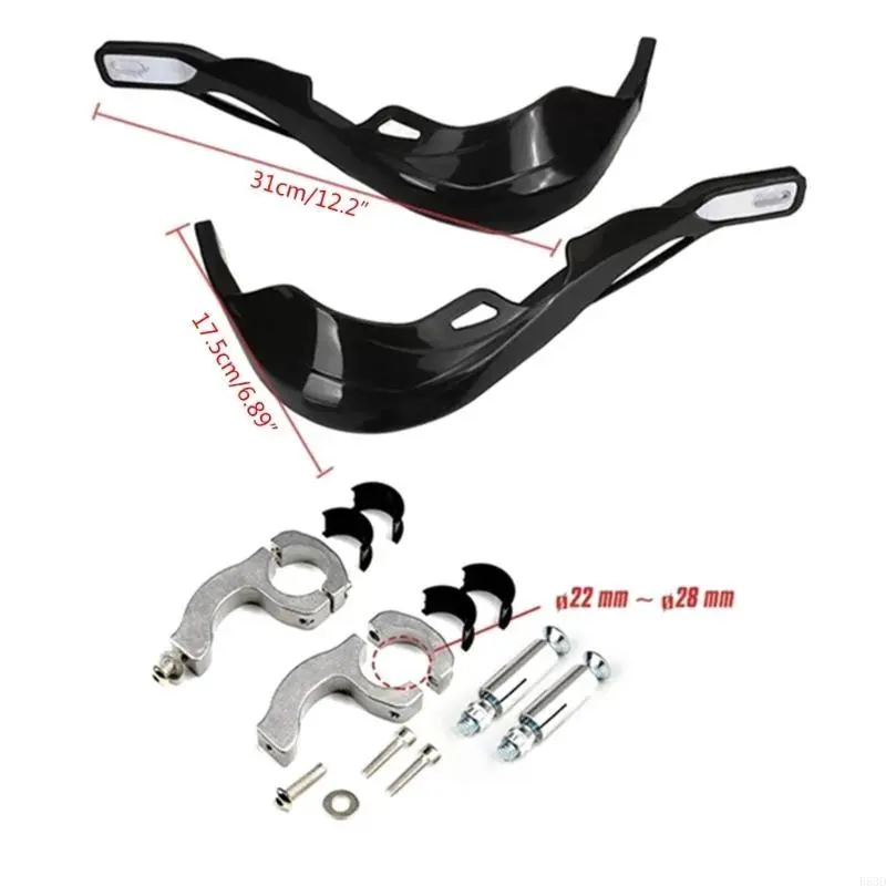 R53D Motorcycle Handlebar for Protection Handguard Handle Bar Hand Guards for Dirt Bi