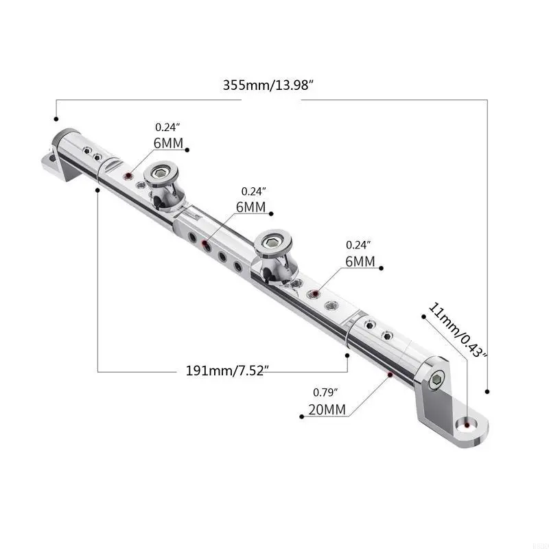 R53D 37cm Length Motorcycle Balance Lever E-bike Front for Cross Bar Balance Bar Supp