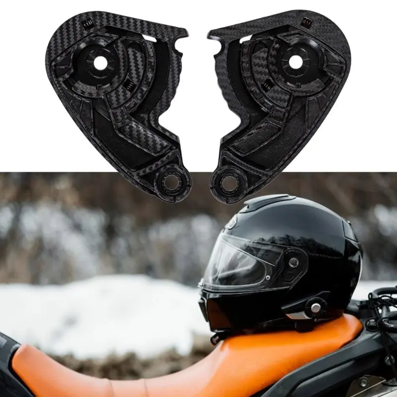 R53D 1 Pair Face Shield Windshield Visors Base Motorbike Helmets Accessories for Darken Helmets Visors Gear Base Plate