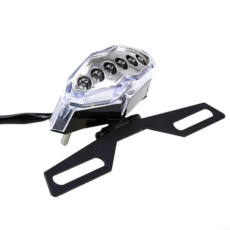 R53D Easy Installation Motorcycle Rear Light Bracket License Plate Holder Bracket
