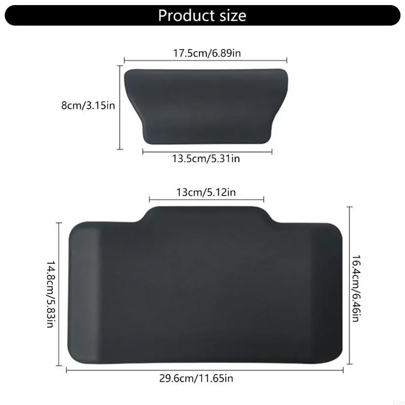 R53D Adjustable Ergonomic Motorcycle Back Seats Rest Shockproof Rear Luggage Cushion