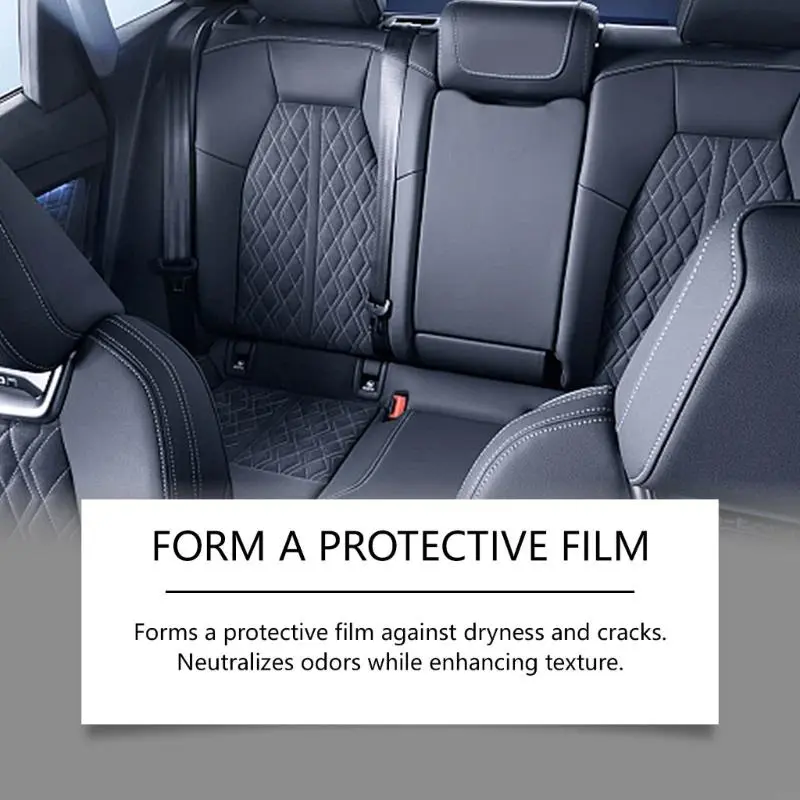 R53D Premium Car Interior Leather Care set Auto Grade Leather surfaces Cleanser Leather surfaces Revitalizer for Automotives