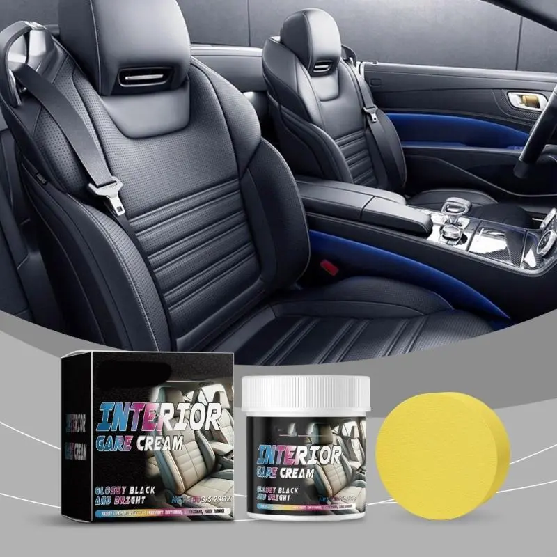 R53D Premium Car Interior Leather Care set Auto Grade Leather surfaces Cleanser Leather surfaces Revitalizer for Automotives