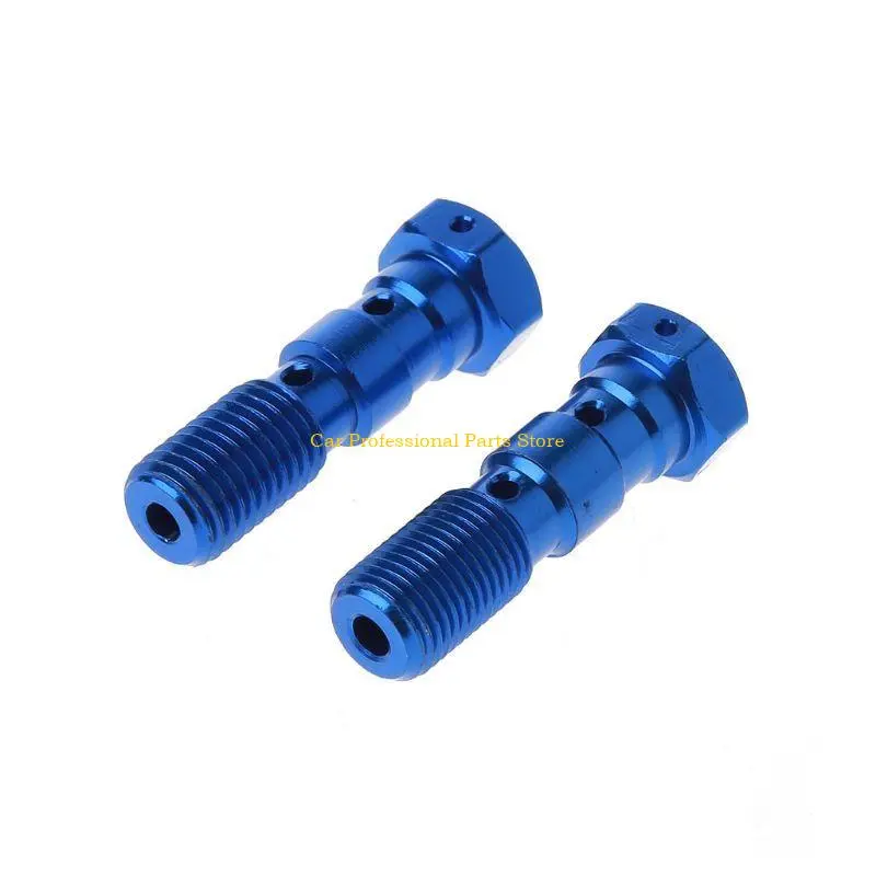 R53D Aluminum Alloy Brake Cylinder Oil Hose Screw Universal Tube Tubing Screws Bolts for Motorcycle M10x1.25/M10x1.0