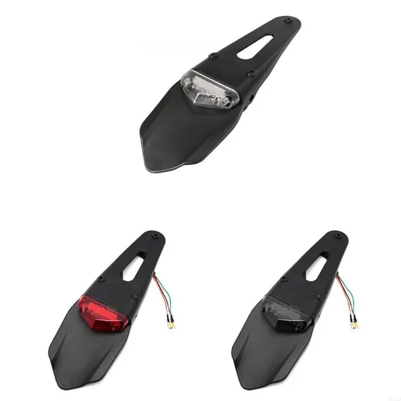 R53D Motorcycle LED Tail Light Rear Stop Brake Lamp Universal for Enduro EXC WRF 250 400 426 450
