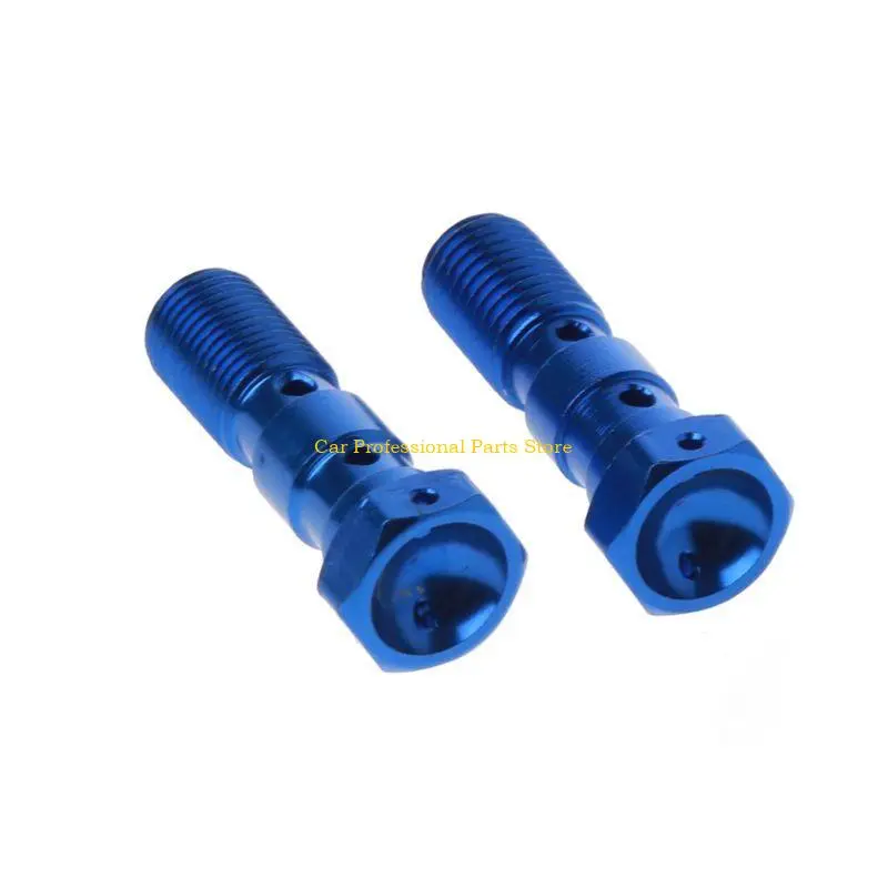 R53D Aluminum Alloy Brake Cylinder Oil Hose Screw Universal Tube Tubing Screws Bolts for Motorcycle M10x1.25/M10x1.0
