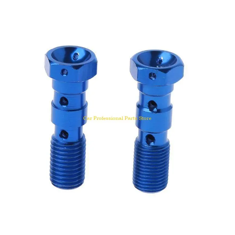 R53D Aluminum Alloy Brake Cylinder Oil Hose Screw Universal Tube Tubing Screws Bolts for Motorcycle M10x1.25/M10x1.0