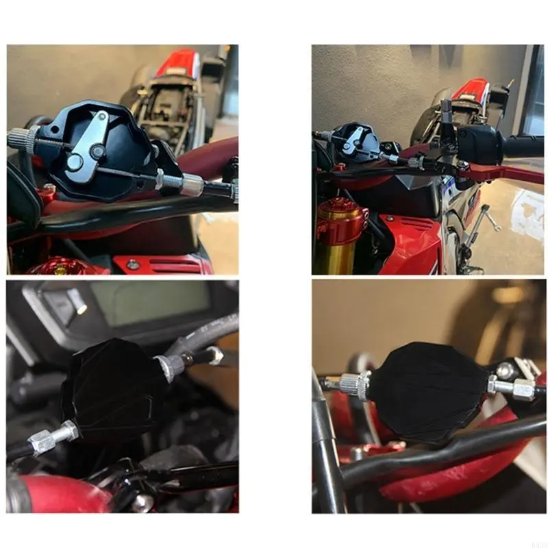 R53D for CB500 Z800 Motorcycle ATV Motorcross Stunt Clutch Pull Cable Lever Easy System Labor-Saving 2-Wire