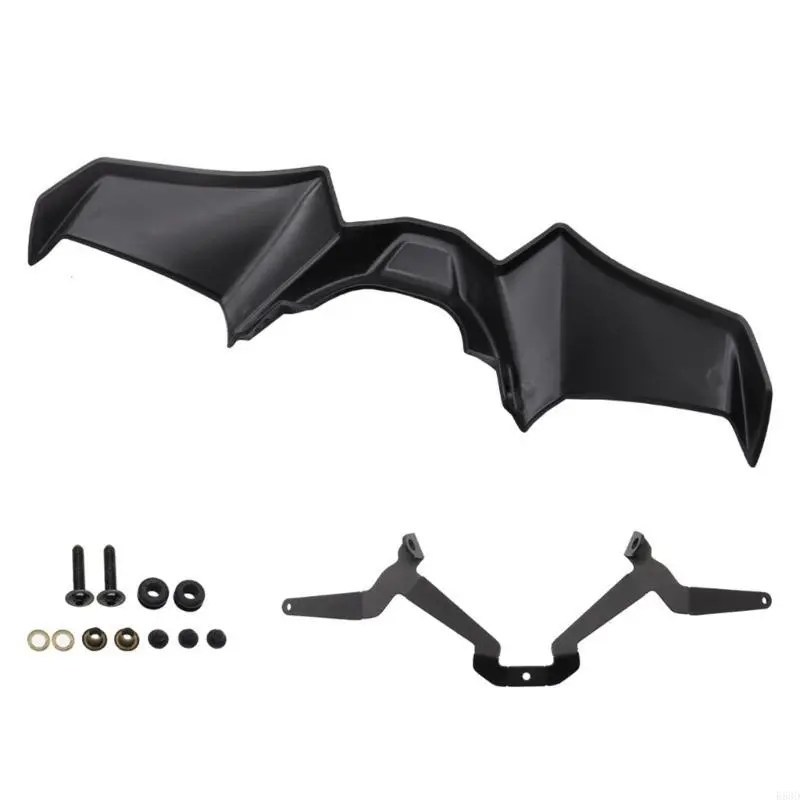 R53D Motorcycle Front Spoilers Aerodynamic Wing Deflector Fairing for MT-07 Replacement Fairing Motorbike Accessories