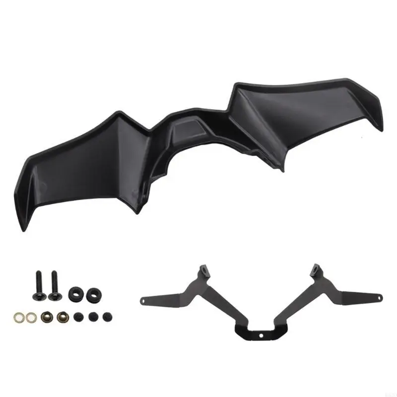 R53D Motorcycle Front Spoilers Aerodynamic Wing Deflector Fairing for MT-07 Replacement Fairing Motorbike Accessories