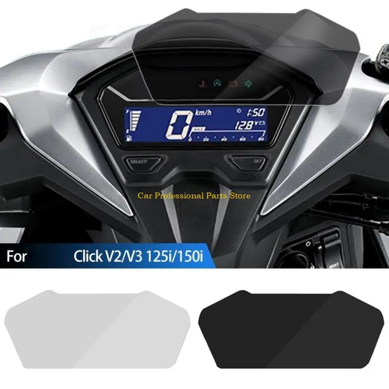 R53D Upgrades Screen Protector Instrument Cover for Motorcycle Dashboard CLICK125 150