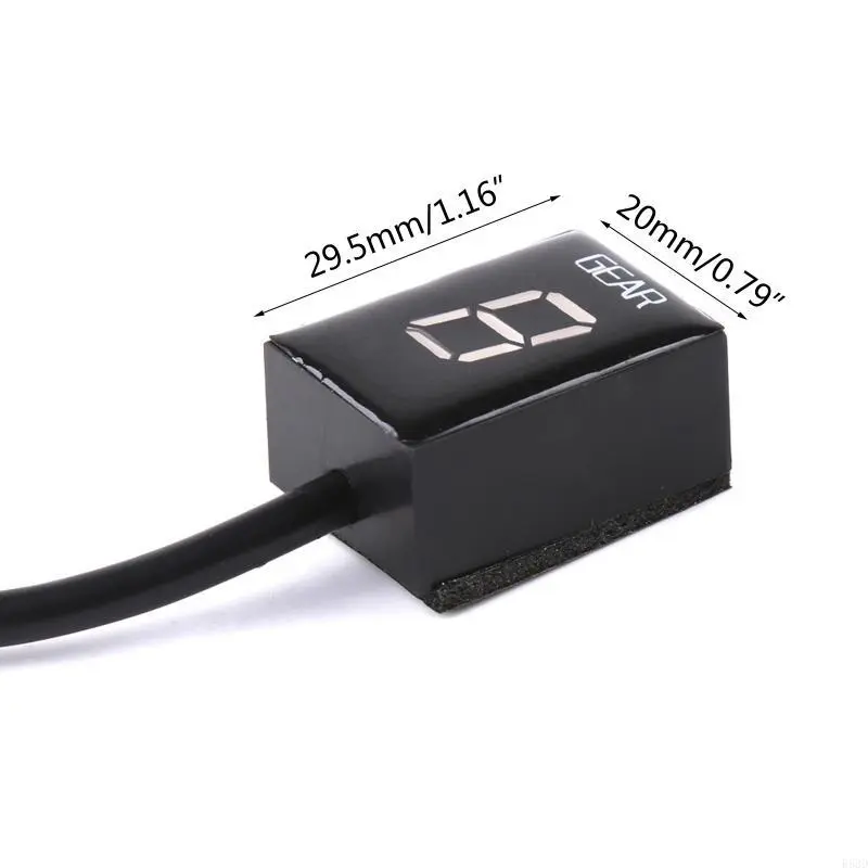 R53D LED Digital Gear Display Speed Shift for 300 Z750 Z900 Zx6R Motorcycle