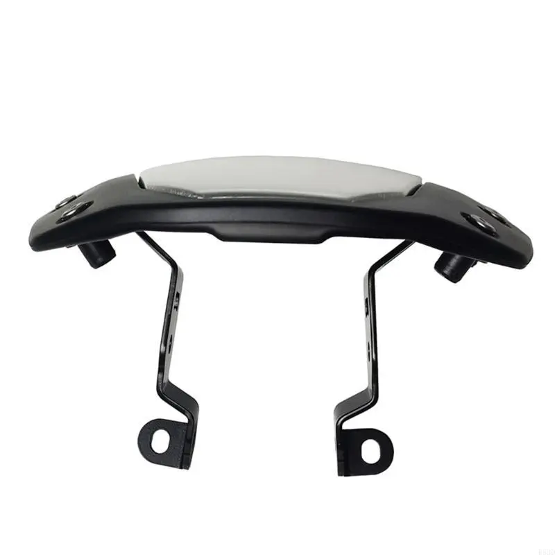 R53D Motorcycle Windshield Clamp-On Variable Windscreen Spoiler for CB650R CB1000R