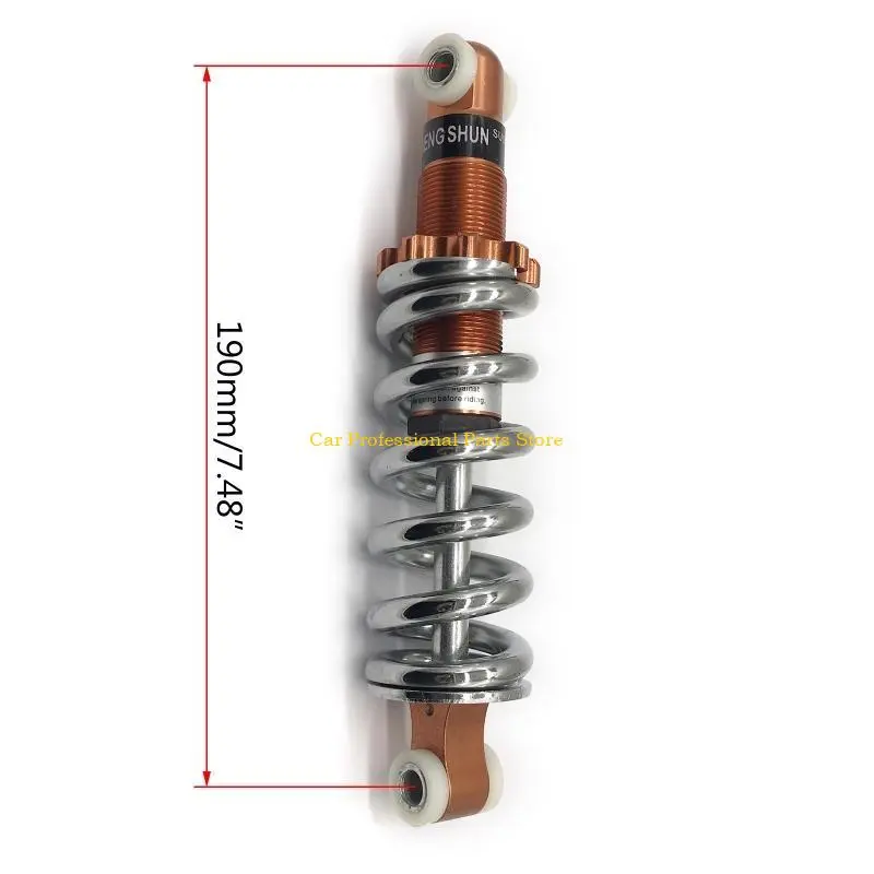 R53D MTB Mountain Wheel Chair Bike E-Bike Go-Kart Scootor Motorcycle Rear Suspension Coil Spring 1200lbs 190mm
