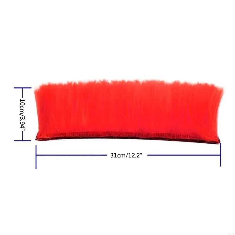 R53D Motorcycle Helmets Hair Motorbike Electric Bike Helmet Accessories Hair Patches Hairpiece Multiple Colors