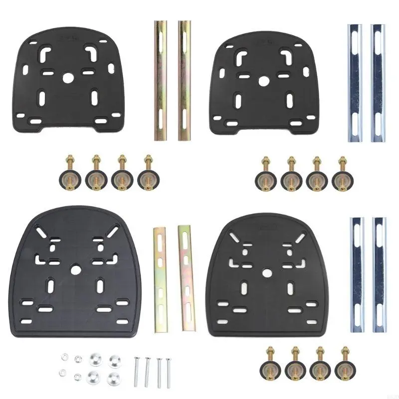 R53D Universal Motorcycle Rear Luggage for Case Trunk Tail Box Quick Release Base Stamping Bottom Plate Tail Box Rack Accesso