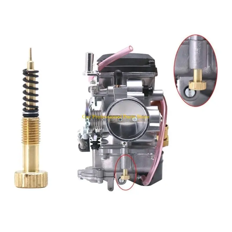 R53D Upgraded Mixture Screw Carb Rebuild Easy Installation Used for CV40 CVK34