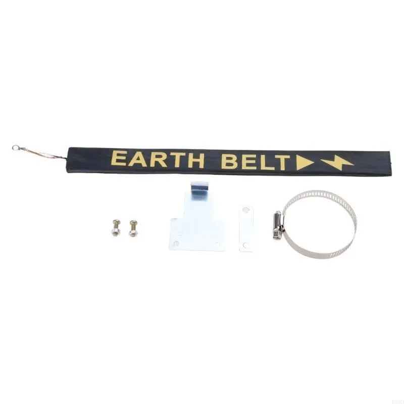 R53D Grounding Current Strap Metal Electrostatic Belt Warning Reflective Tape for Car