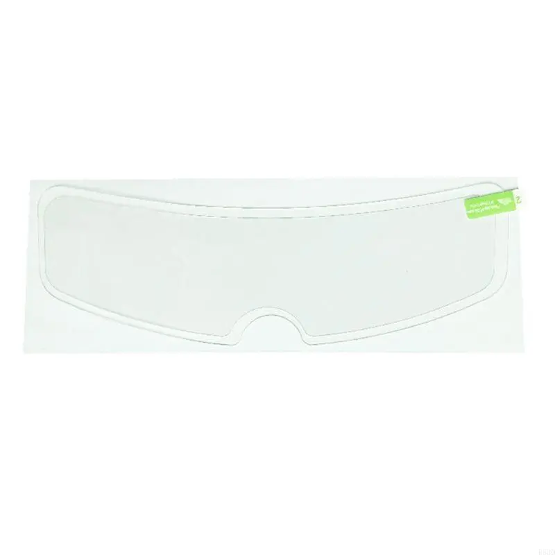 R53D Helmet Visor Film Anti-rain Waterproof Insert Lens Sticker Shield Safety Driving