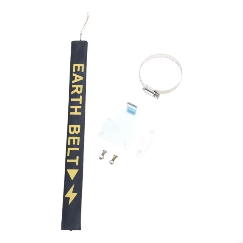 R53D Grounding Current Strap Metal Electrostatic Belt Warning Reflective Tape for Car