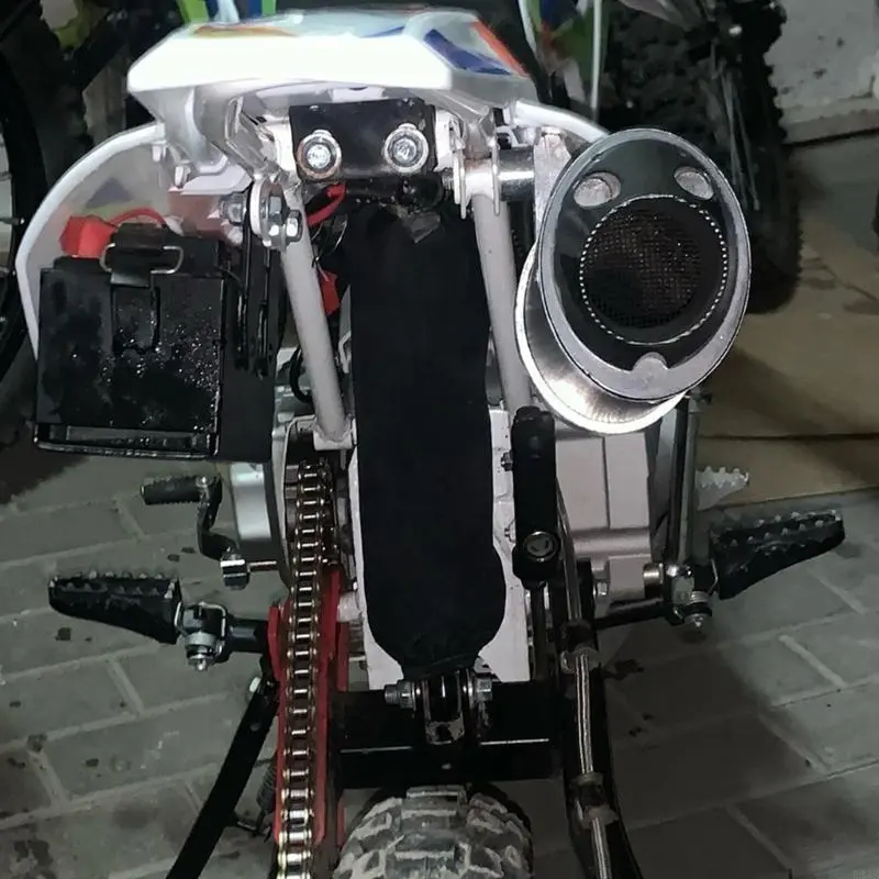 R53D Upgrades Motorcycle Shock Absorb Shielding Against Dust & Water Quick Installs