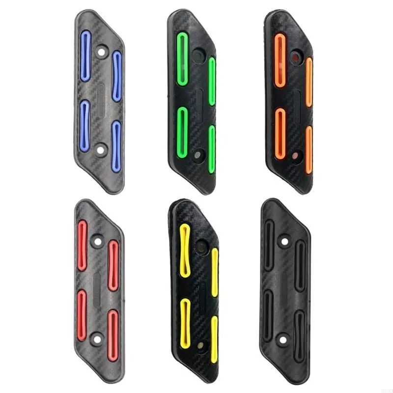 R53D Motorcycle Universal Exhaust Pipe Protector Heat Shield Cover Guard Anti-scald