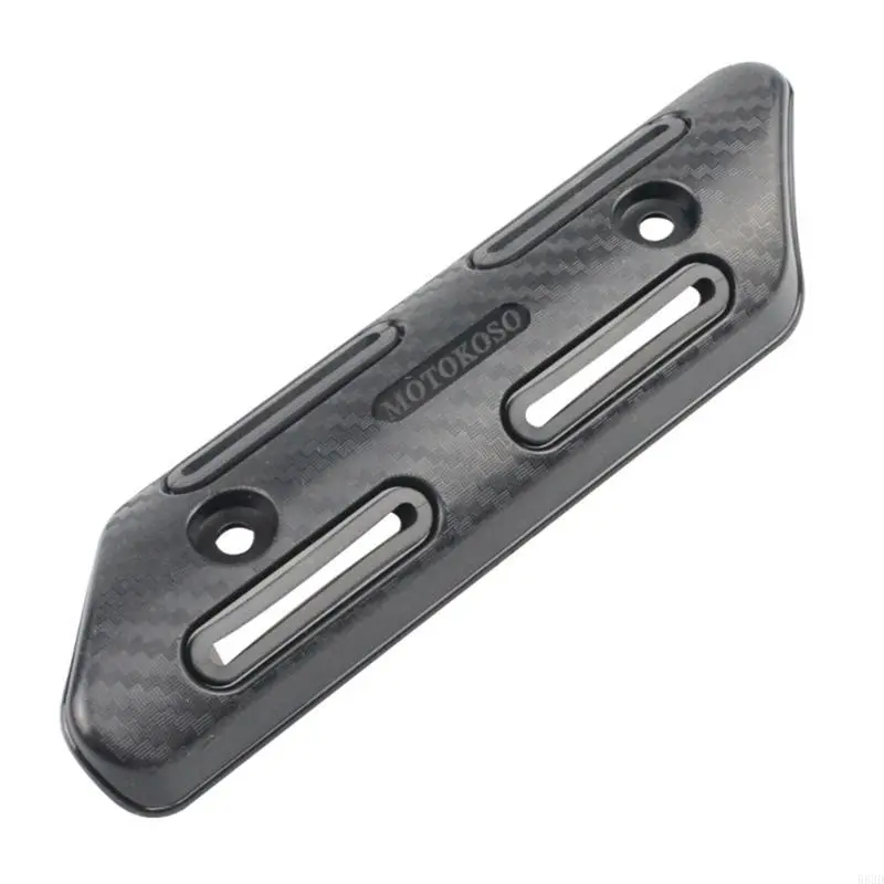 R53D Motorcycle Universal Exhaust Pipe Protector Heat Shield Cover Guard Anti-scald