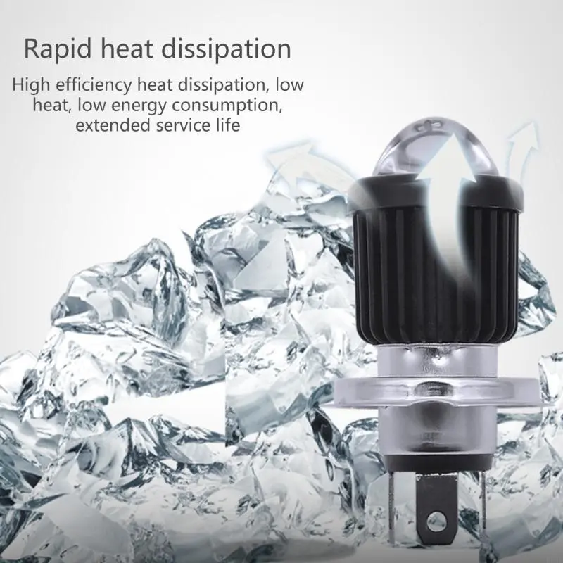 R53D Versatile LED Motorcycle Headlight Aluminum LED Motorcycle Front Lamp Upgrades for City Commuting Long Distance Travel