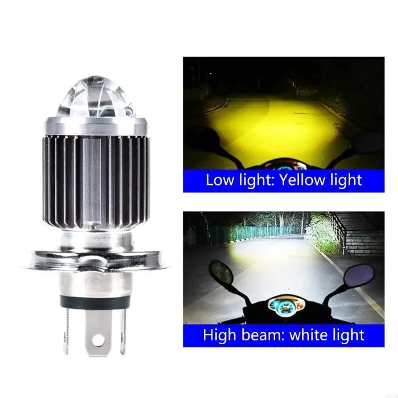 R53D Versatile LED Motorcycle Headlight Aluminum LED Motorcycle Front Lamp Upgrades for City Commuting Long Distance Travel
