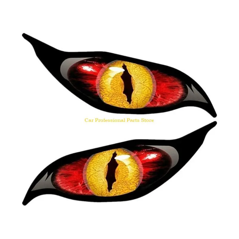 R53D Car Sticker Decal Eyes Accessories Vinyl PVC Motorcycle Car Styling Decal Simple-style Decal for Vehicle Car