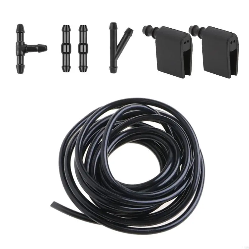R53D Front Windshield Wipers Water Nozzles Jet Hoses Pipe for Sprinter 2E1955985